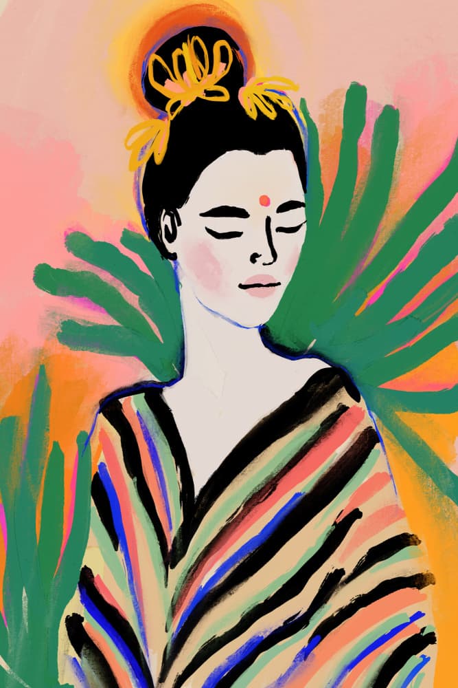 Serene Sunlight by Treechild — canvas wall art