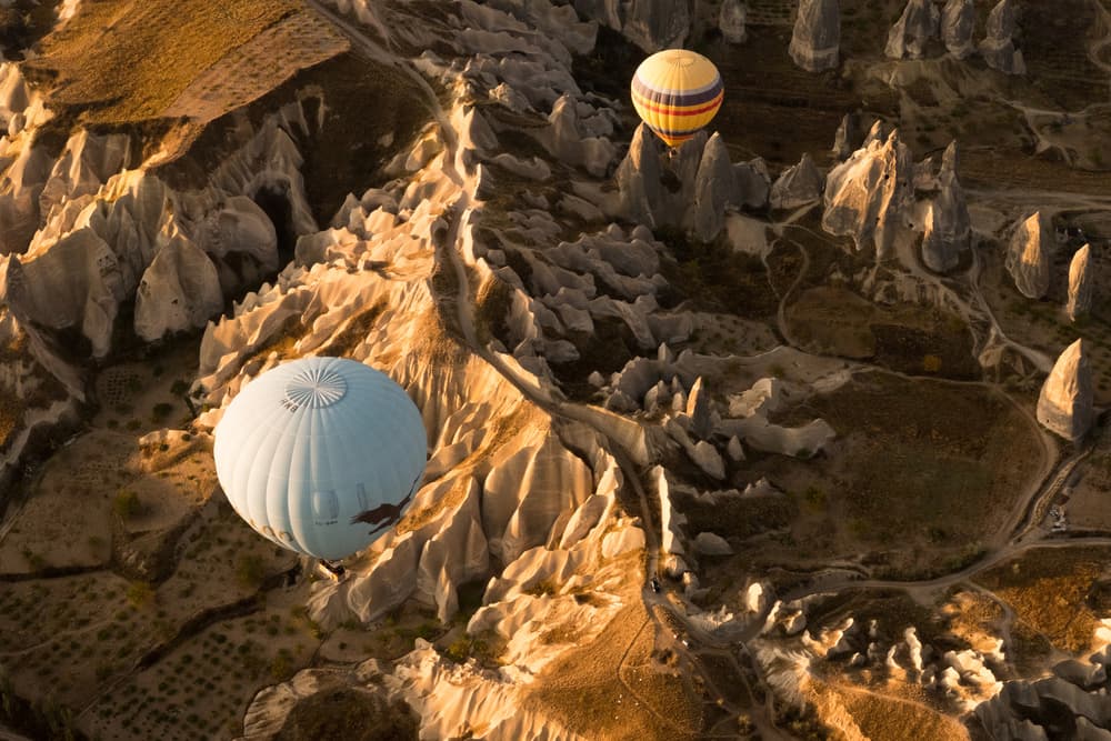 Cappadocia Hot Air Balloons by Alexandru Visan — canvas wall art
