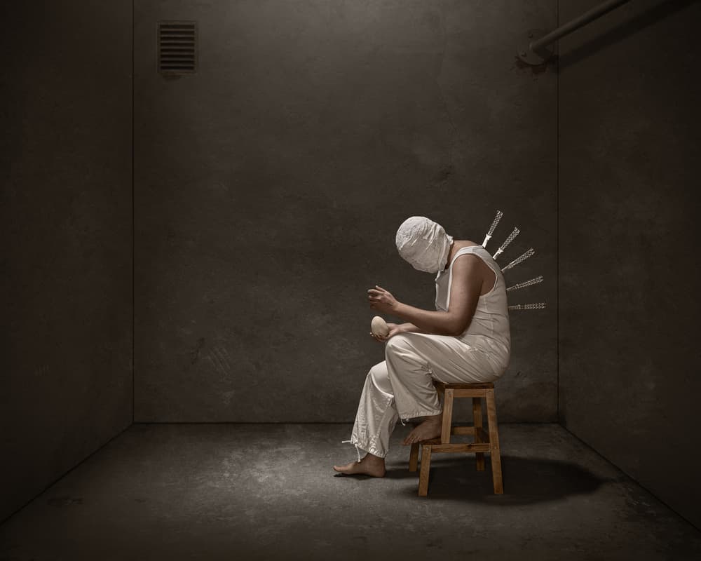 Silent Suffering by Petri Damstén — canvas wall art