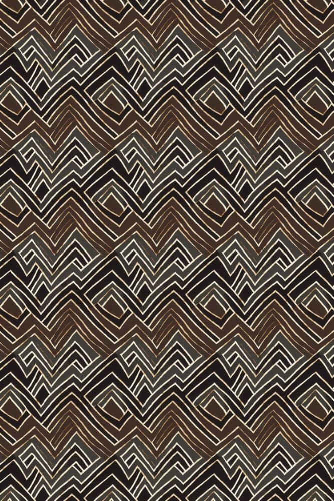 Zigzag Maze by Treechild — canvas wall art