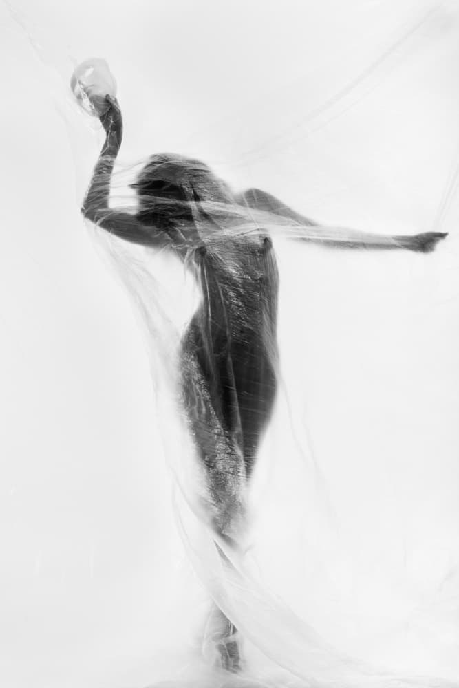 Ethereal Draped Form by Patrick Odorizzi — canvas wall art