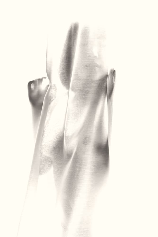 Ethereal Draped Figure by Naoya Nakagawa — canvas wall art