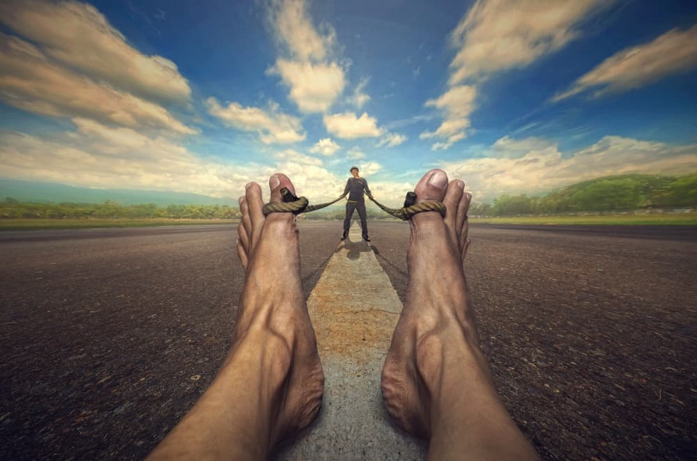 Road To Self Control by Ivan Valentino — canvas wall art