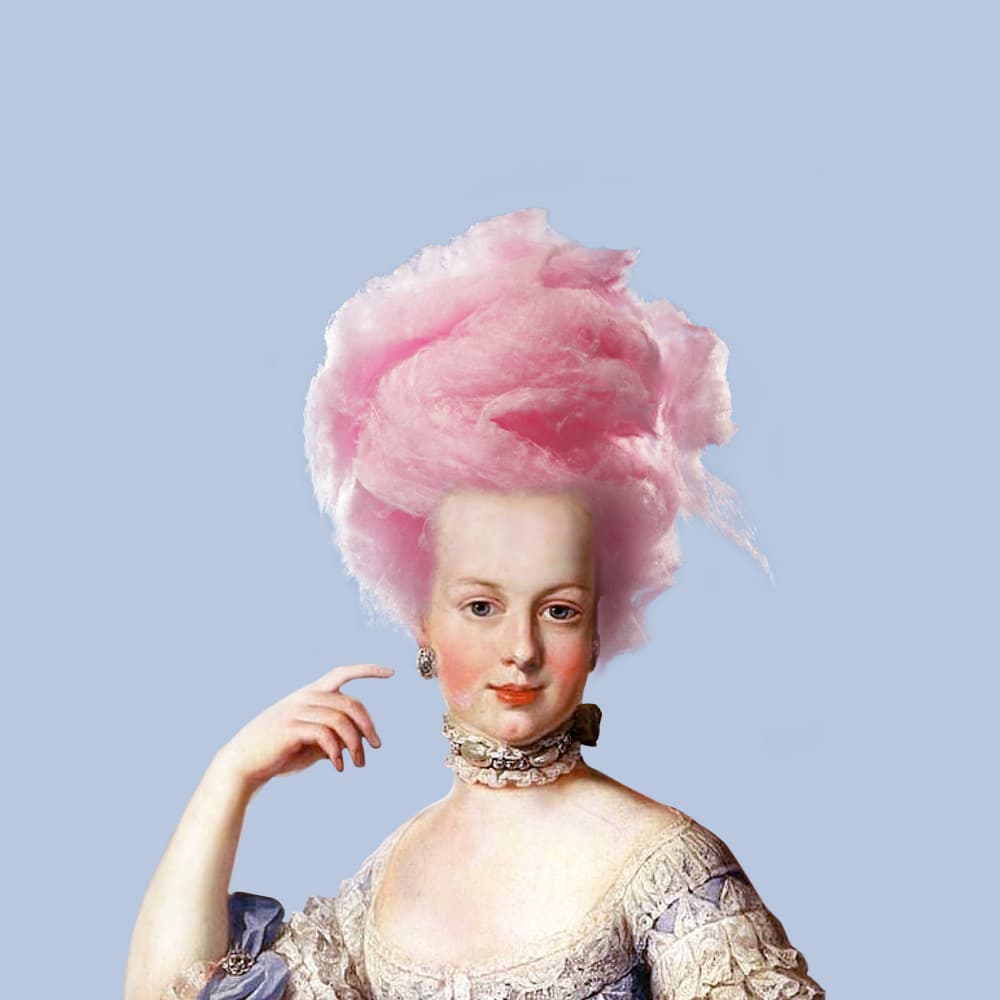 Cotton Candy Queen by Artem Pozdniakov — canvas wall art