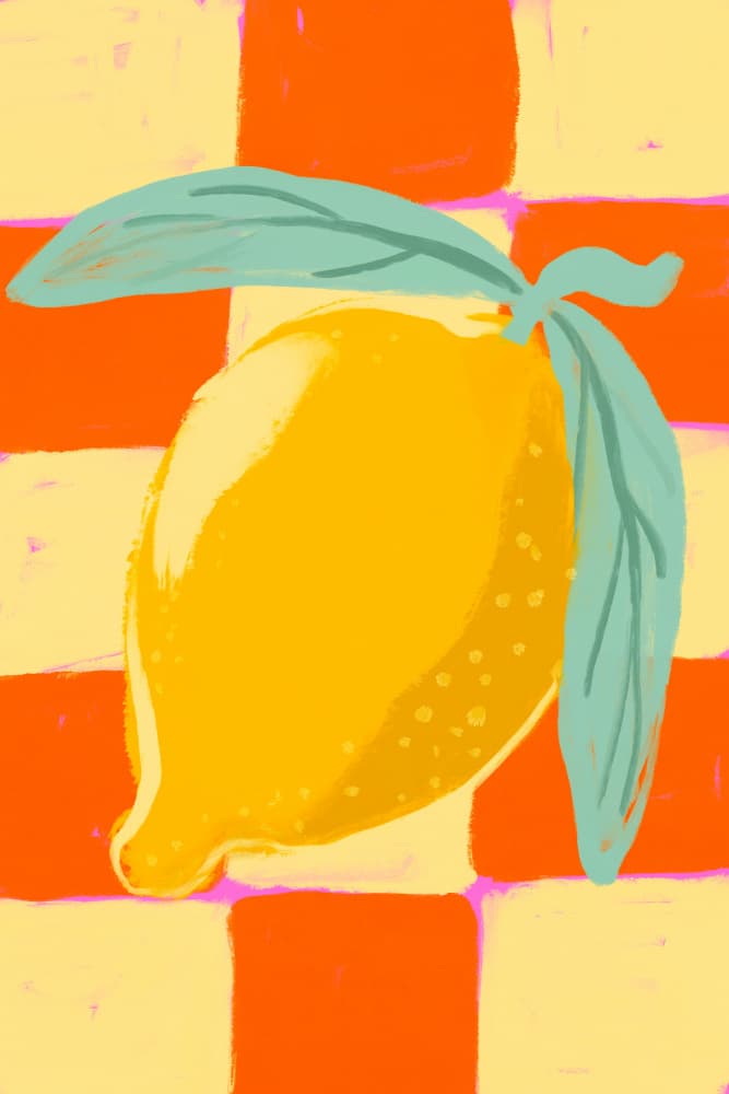 Lemonstilllife by Treechild — canvas wall art
