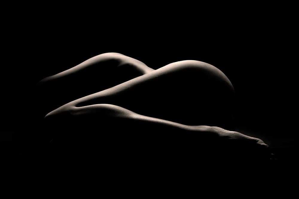 Minimalist Nude Form by Heru Sungkono — canvas wall art