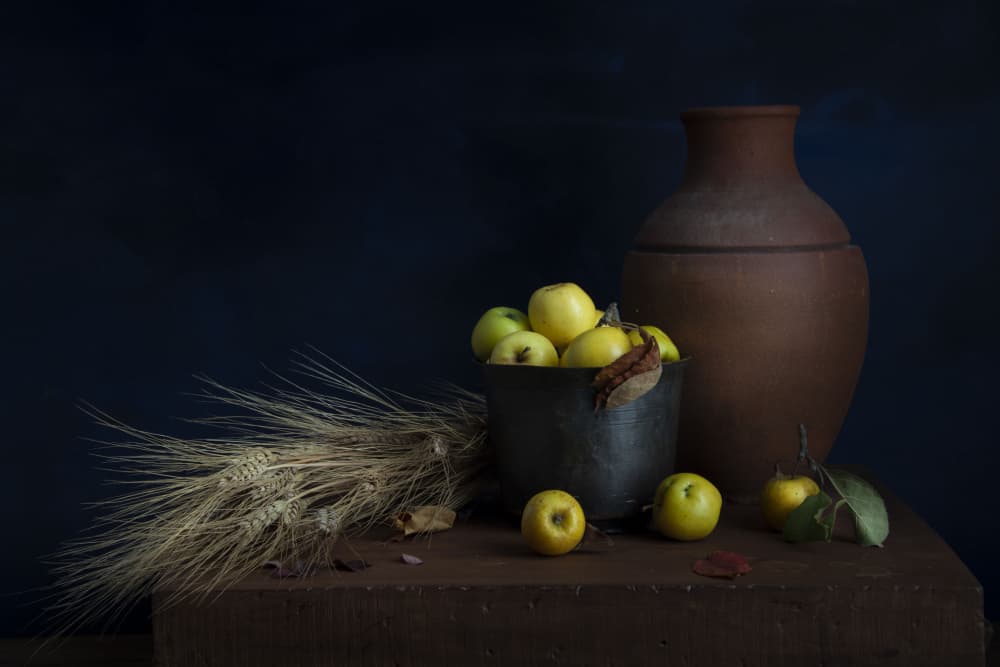 Autumn Harvest Still Life by Ramiz Sahin — canvas wall art