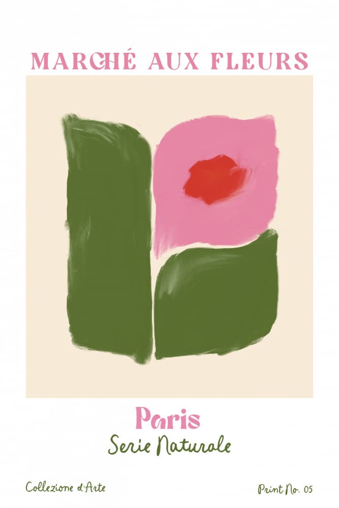 Parisian Flower Market by Treechild — canvas wall art