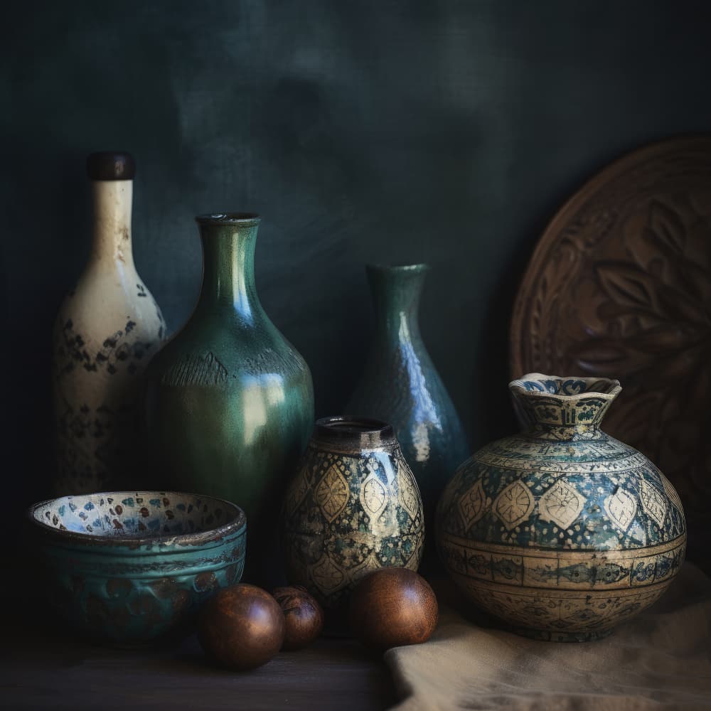 Ceramic Serenity by Treechild — canvas wall art