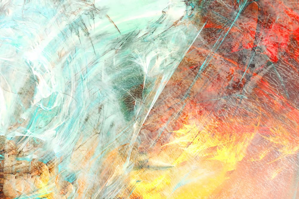 Dynamic Color Flow by Rafal Kulik — canvas wall art