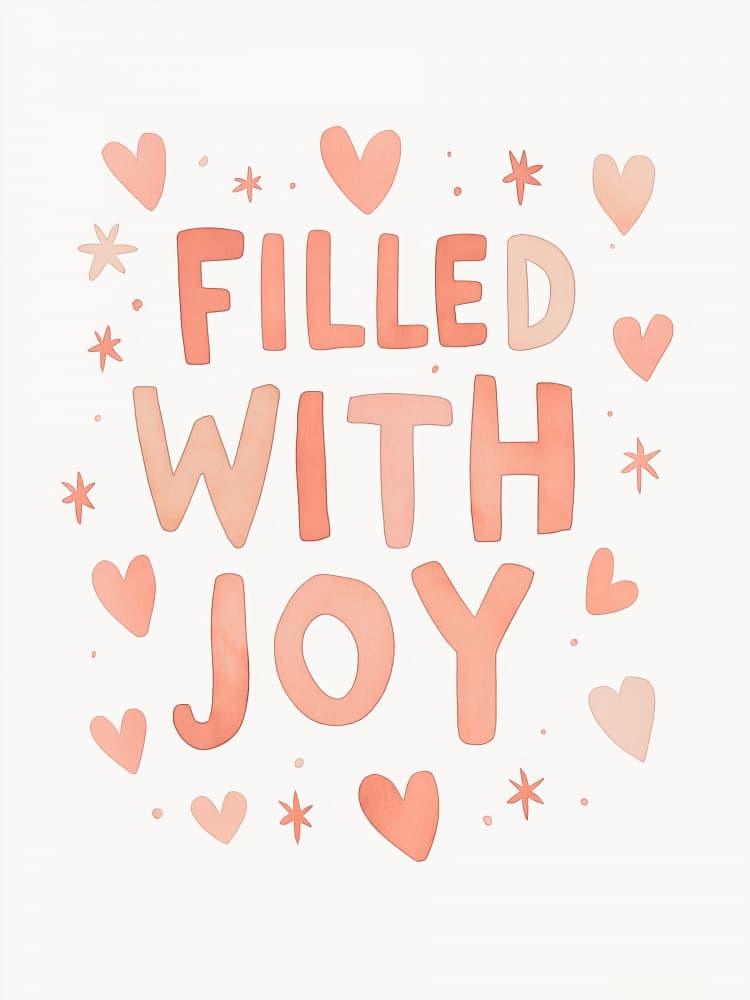 Joyful Hearts by Treechild — canvas wall art