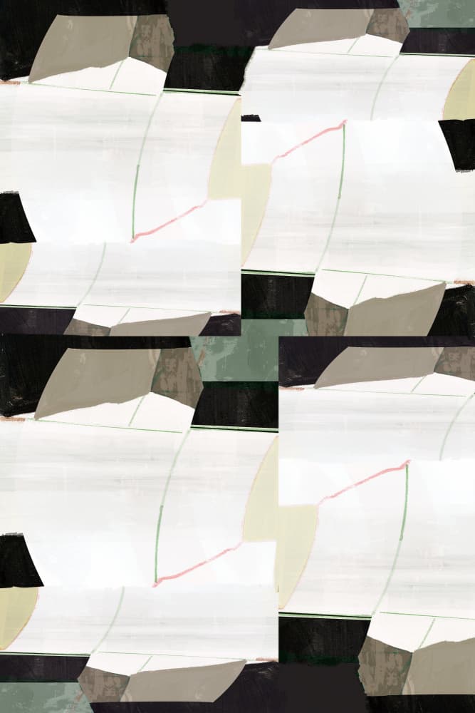 Abstract Geometric Shapes by cartissi — canvas wall art