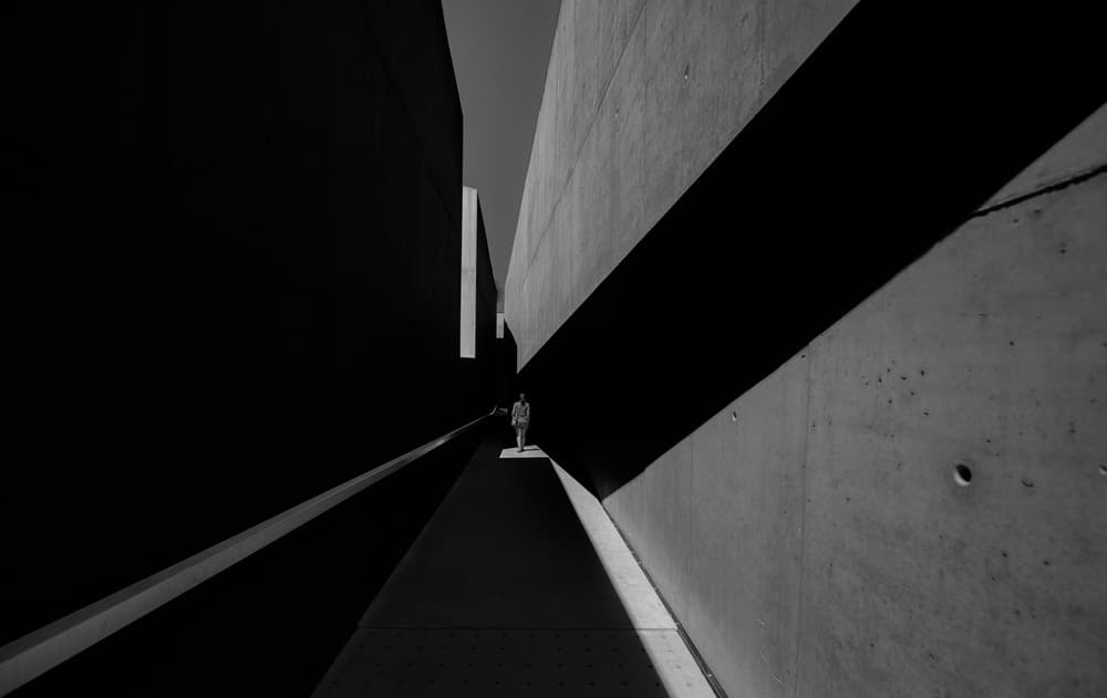 Modern Concrete Solitude by João Castro — canvas wall art