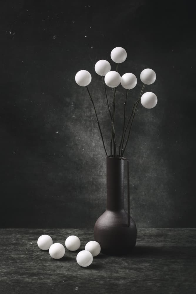 Modern Spherical Still Life by Brig Barkow — canvas wall art