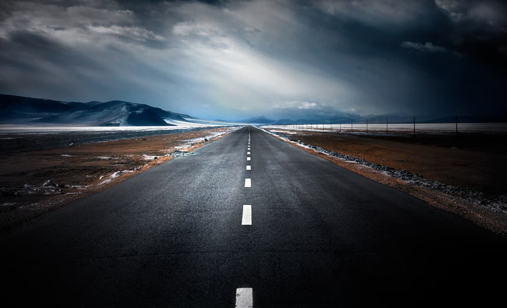 Dramatic Open Road by Selions（陈磊） — canvas wall art