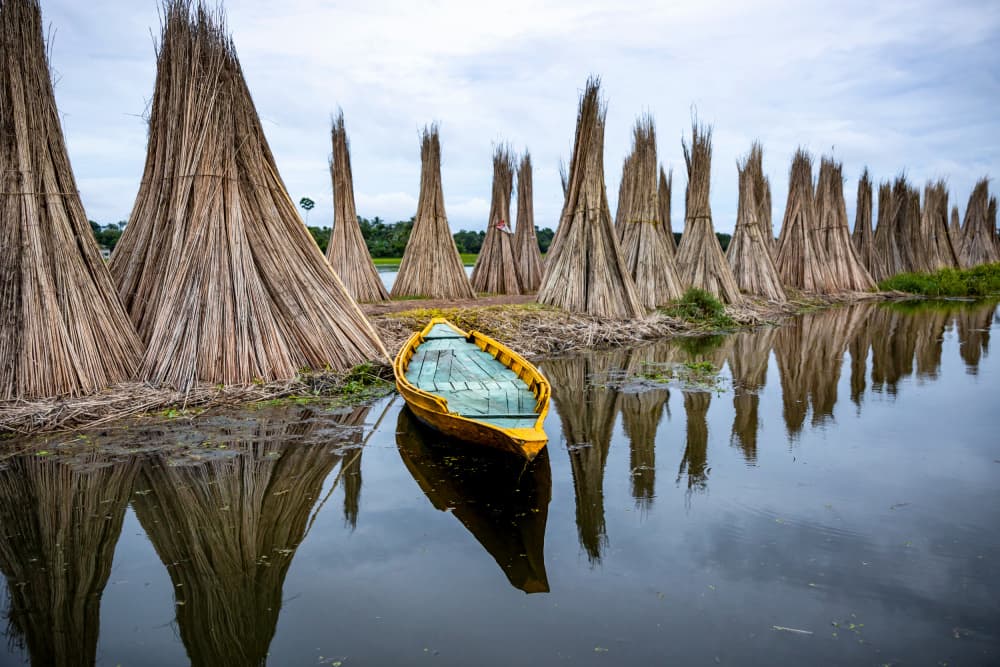 Boat by Prithul Das — canvas wall art