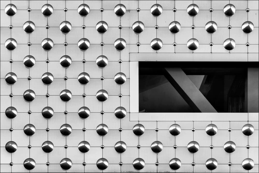Reflective Building Geometry by Henk van Maastricht — canvas wall art
