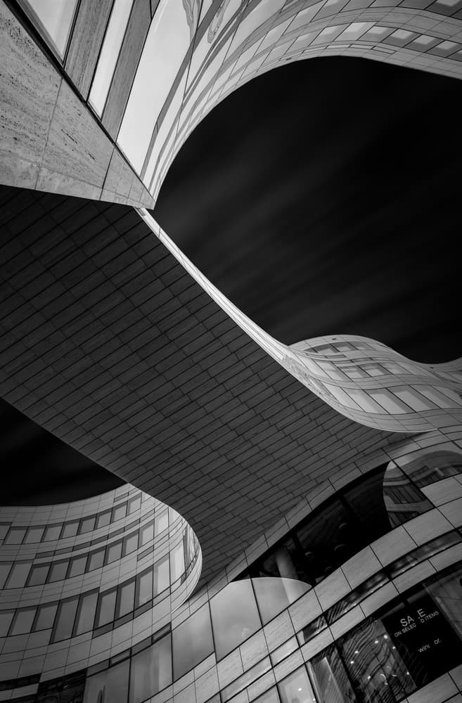 Dynamic Urban Curves by Jan Rauwerdink — canvas wall art