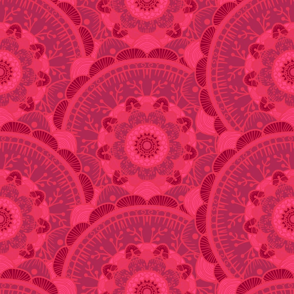 Bohemian Mandala Bloom by Marika Barsrsind — canvas wall art