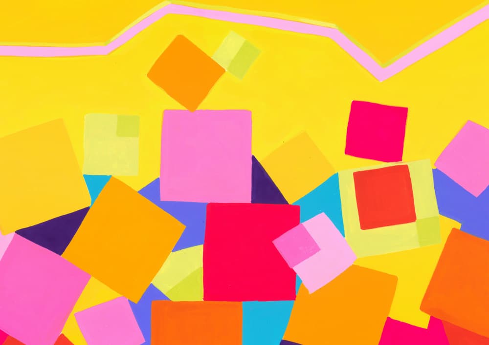 Vibrant Geometrics by Isabelle Brent — canvas wall art