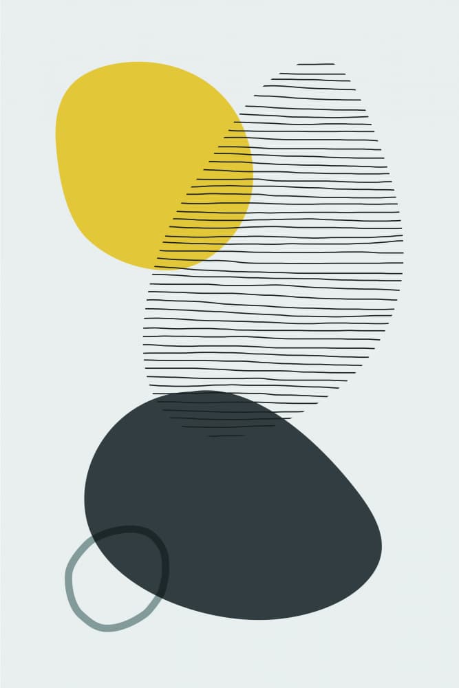 Zen Balanced Forms by jay stanley — canvas wall art
