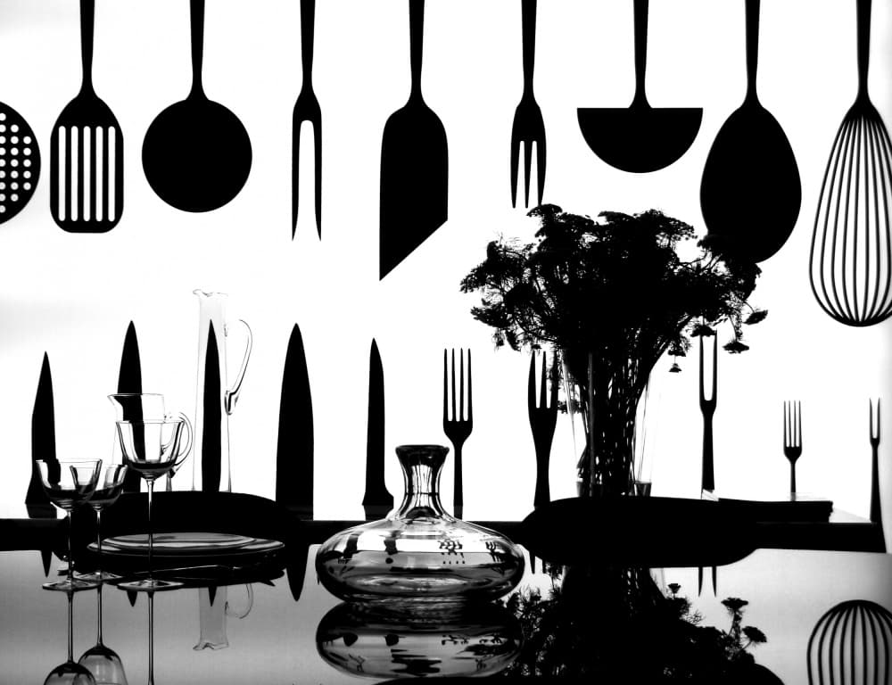 Elegant Kitchen Reflections by Ivan Lesica — canvas wall art