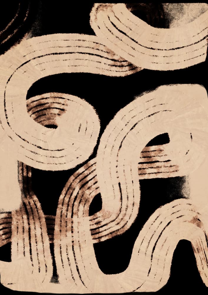 Fluid Rhythms by Treechild — canvas wall art
