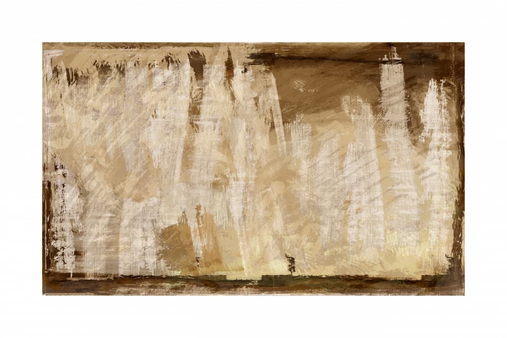 Abstract Cityscape by cartissi — canvas wall art