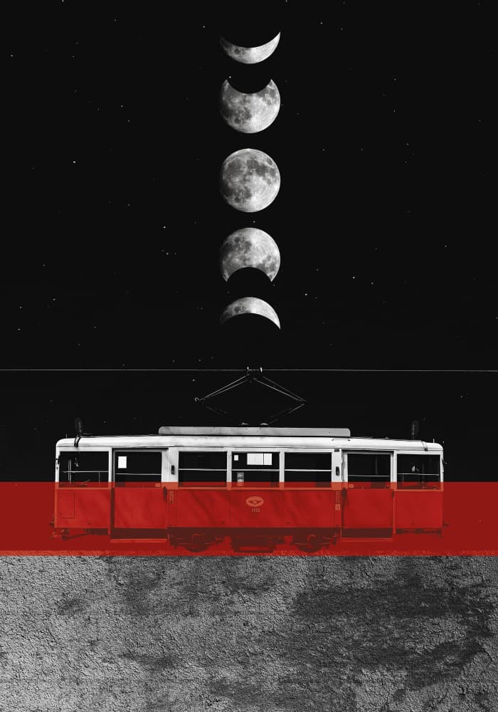 Bytom Tram 38 by Daniel Donocik — canvas wall art