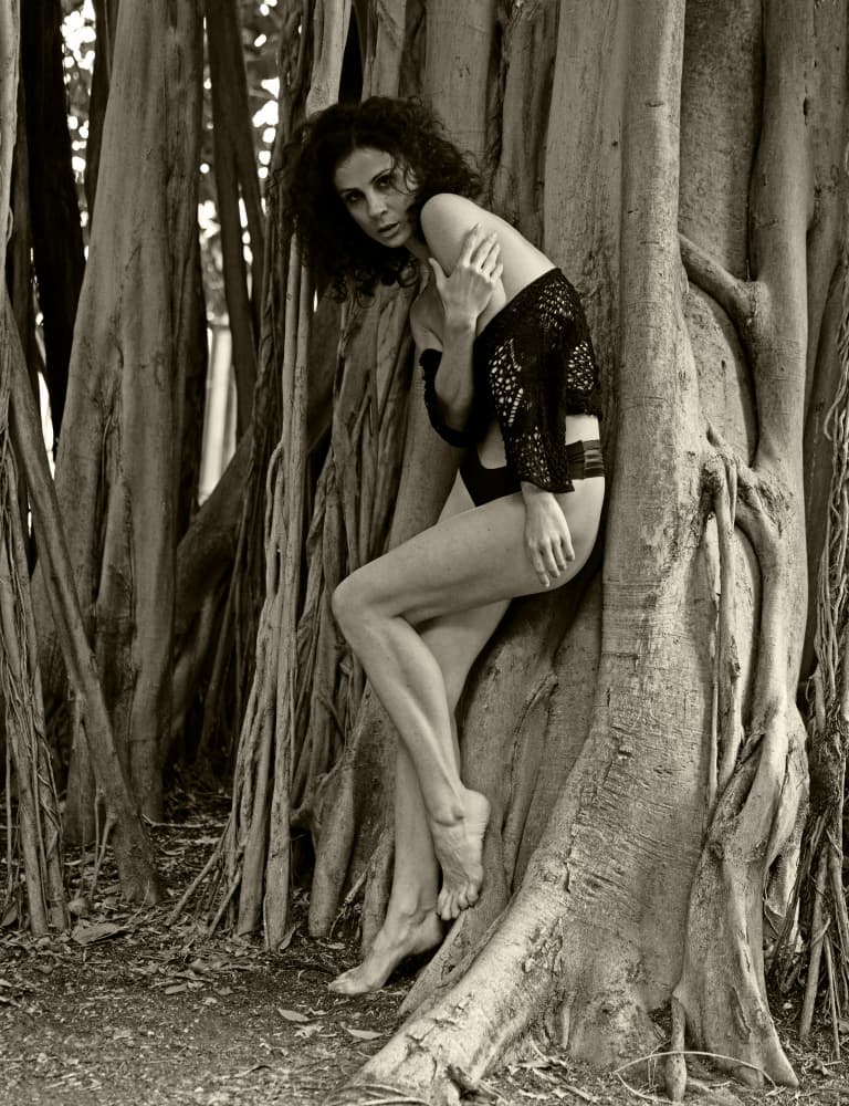 Sensual Woman Banyan Roots by Shlomo Waldmann — canvas wall art