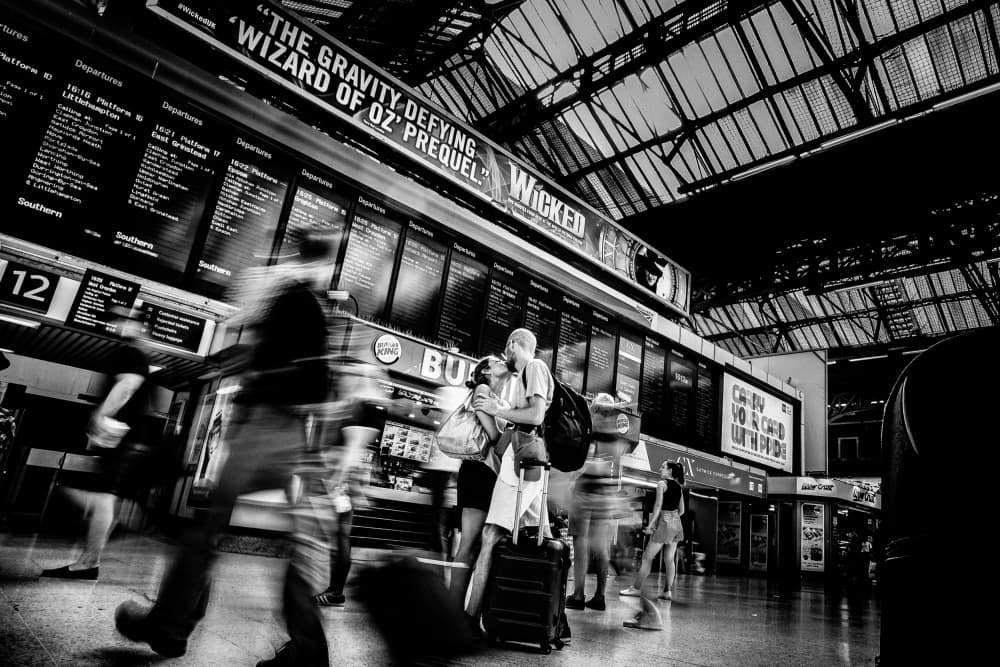 Timeless Station Life by Marius Tudor — canvas wall art
