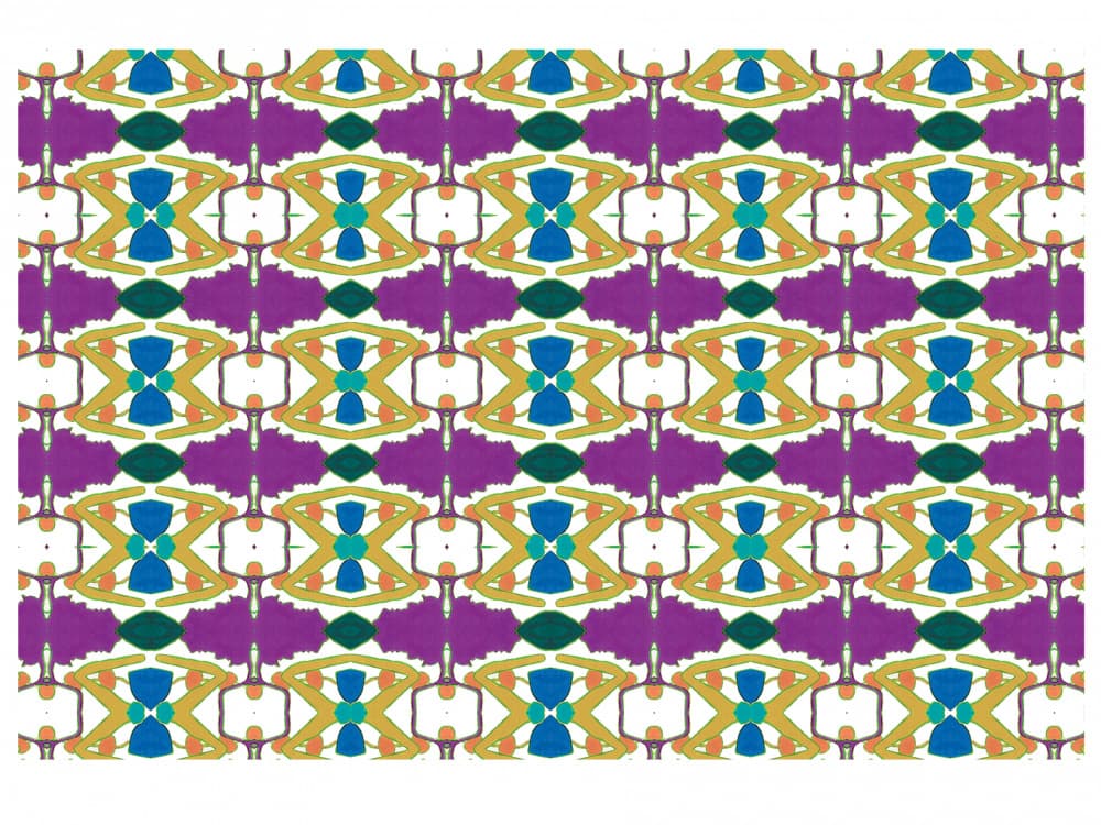 Vibrant Abstract Pattern by Breanna Megan Studio — canvas wall art