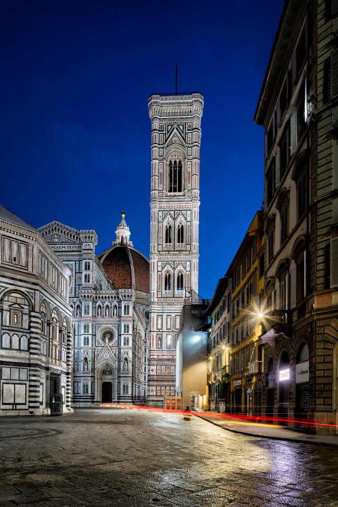 Majestic Florence Night by Tommaso Pessotto — canvas wall art