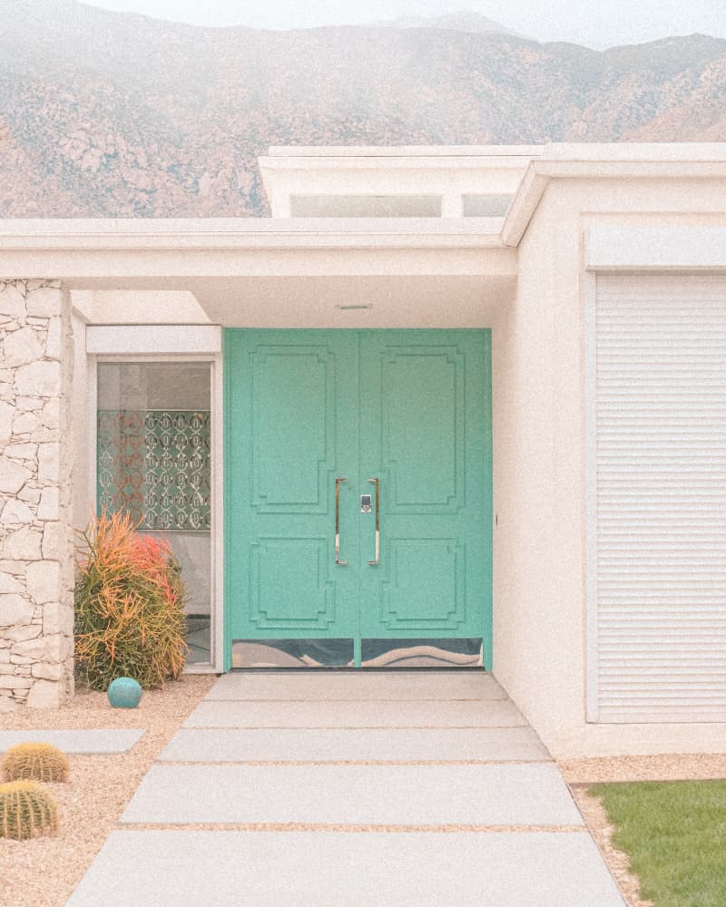 Turquoise Entryway by Tom Windeknecht — canvas wall art