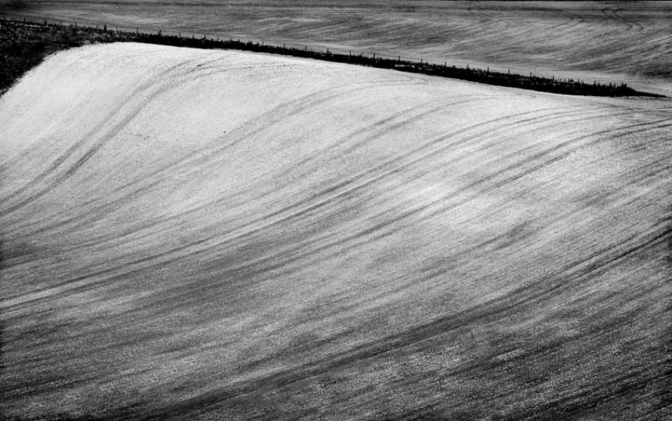 Abstract Field Curves by Clive Collie — canvas wall art