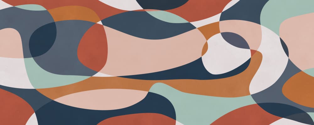 Muted Organic Forms by Vitor Costa — canvas wall art