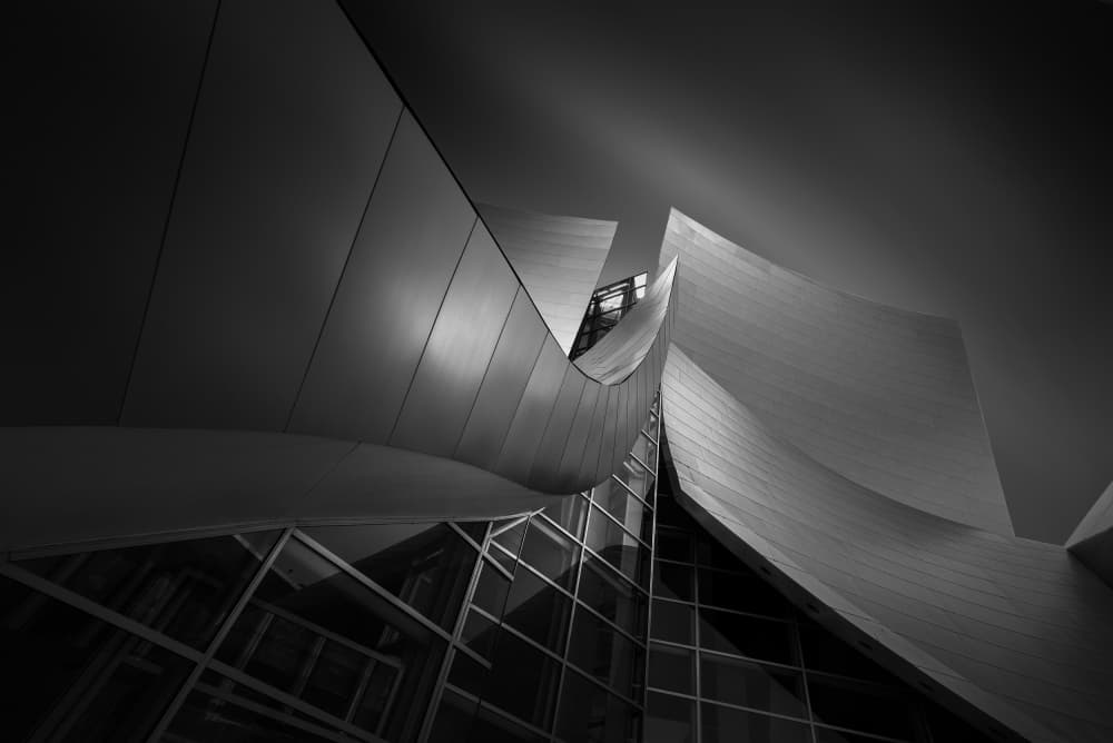 Modern Architectural Forms by Yoshihiko Wada — canvas wall art