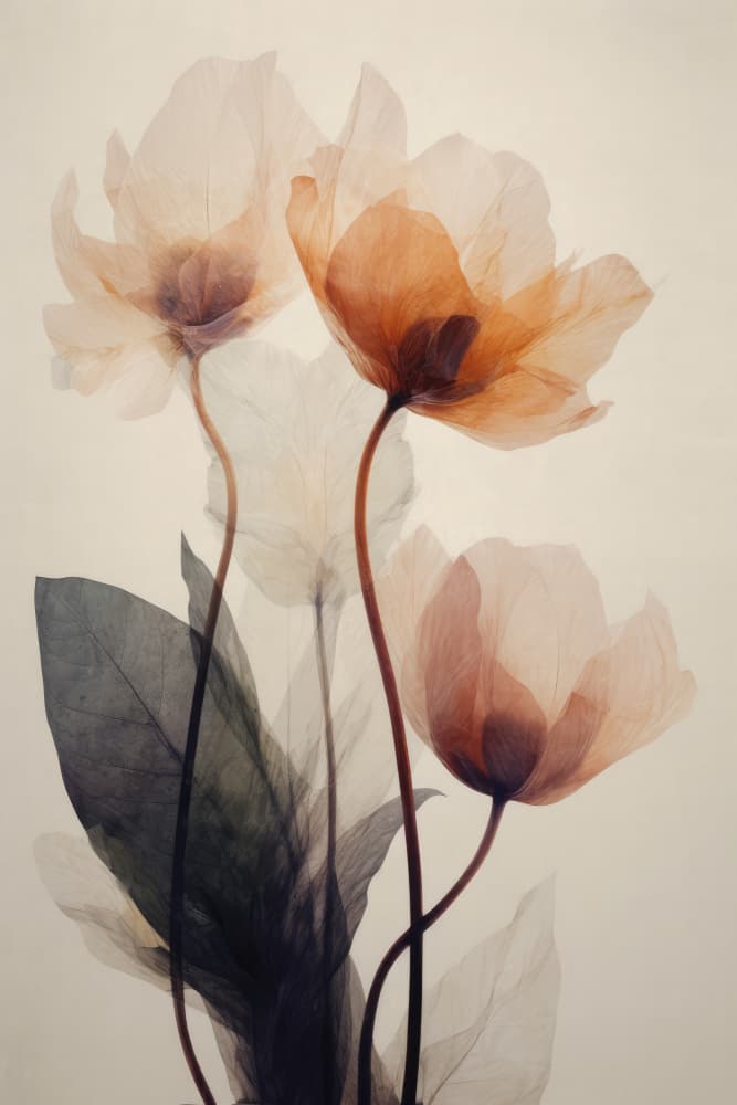 Whispering Petals by Treechild — canvas wall art