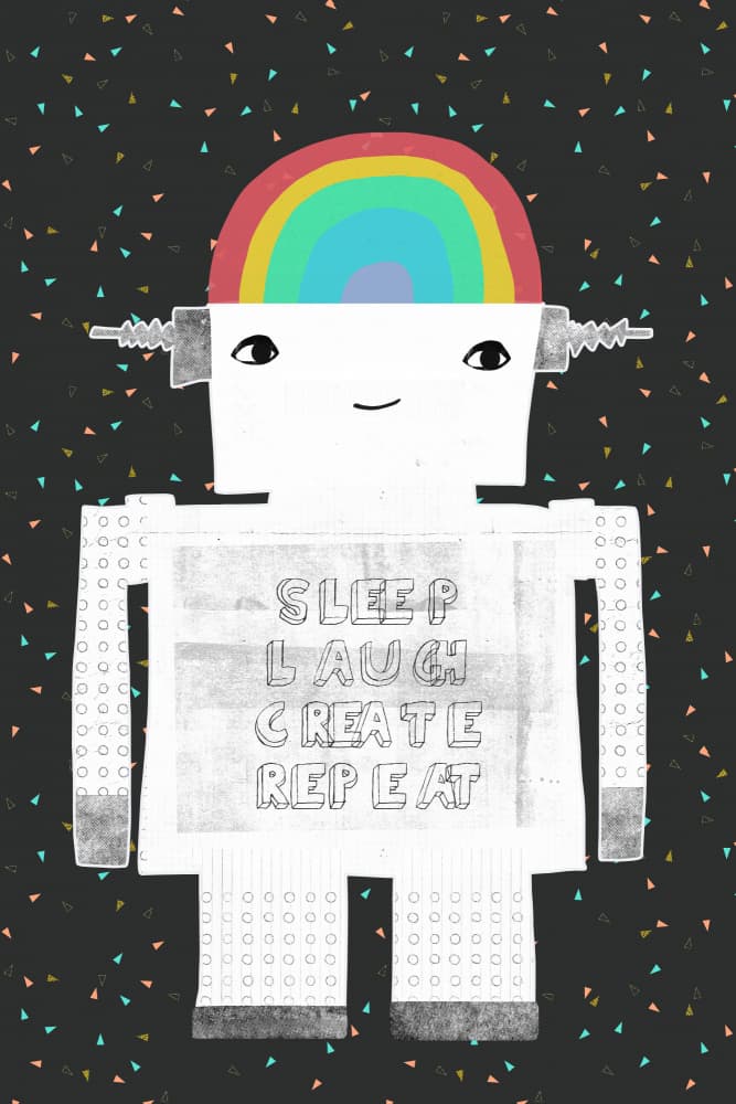 Life in Circuits by Treechild — canvas wall art