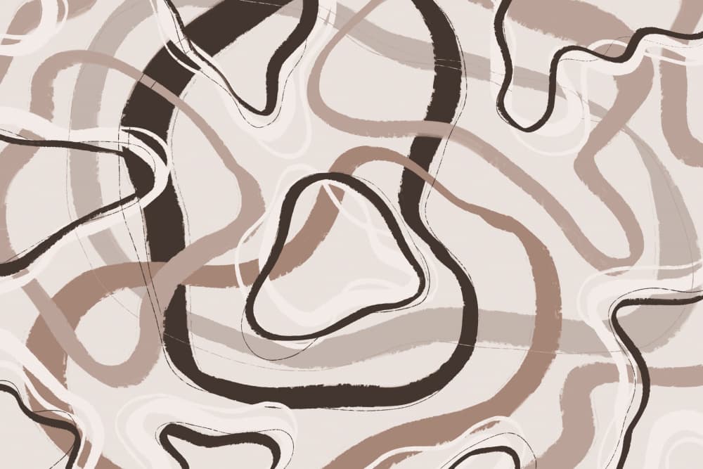 Curved Pathways by Treechild — canvas wall art