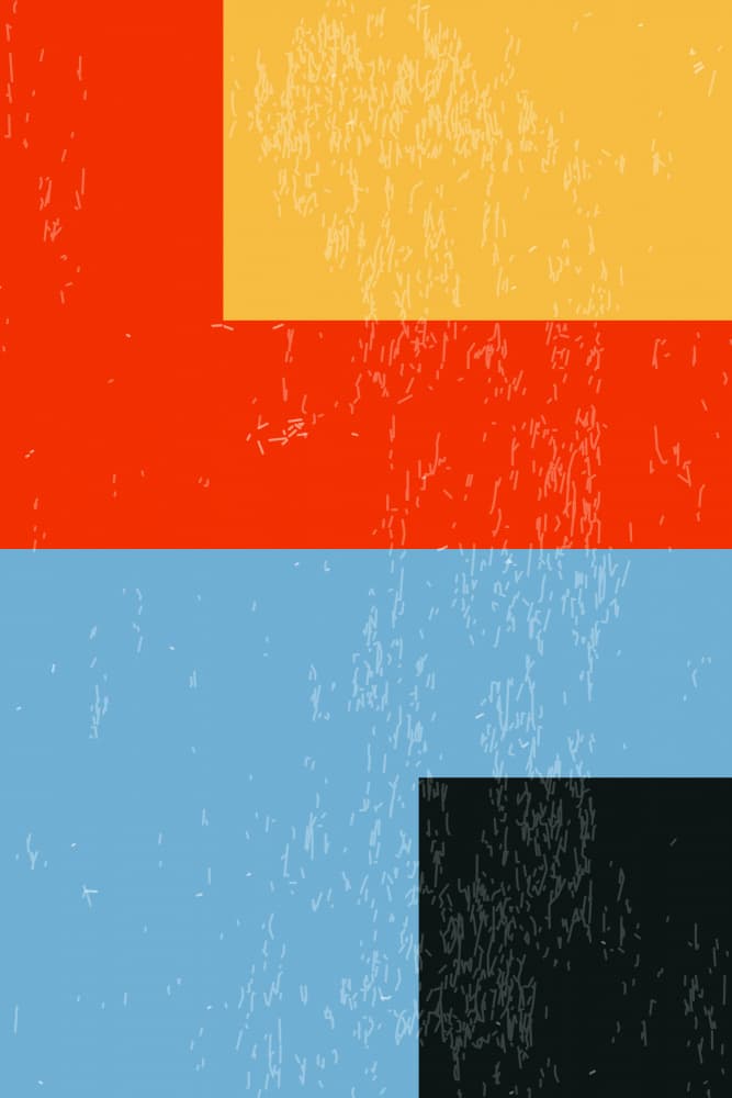 Textured Color Blocks by jay stanley — canvas wall art