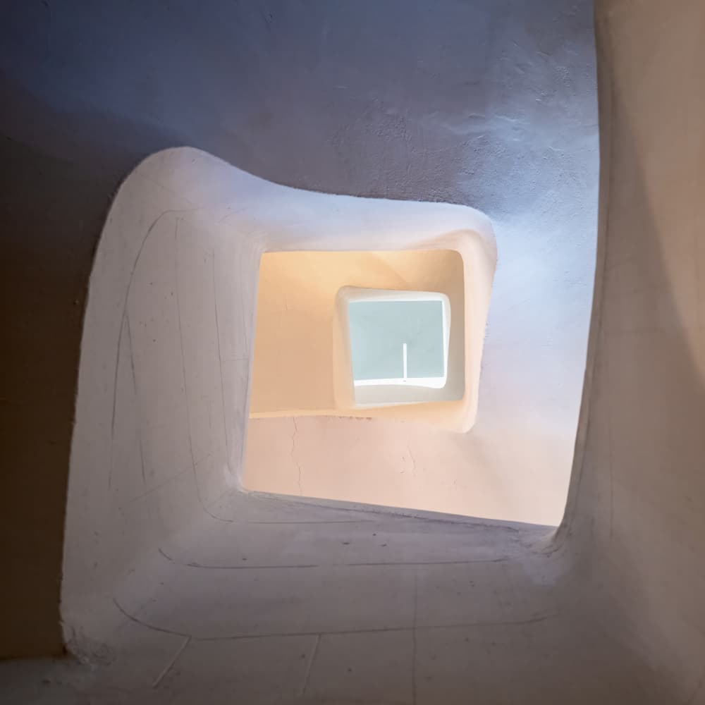 Minimalist Light Tunnel by Robert Bolton — canvas wall art