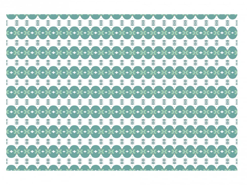 Green Geometric Pattern by Breanna Megan Studio — canvas wall art
