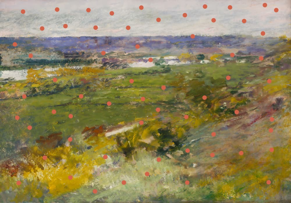 Expansive Summer Landscape by The Art Concept — canvas wall art