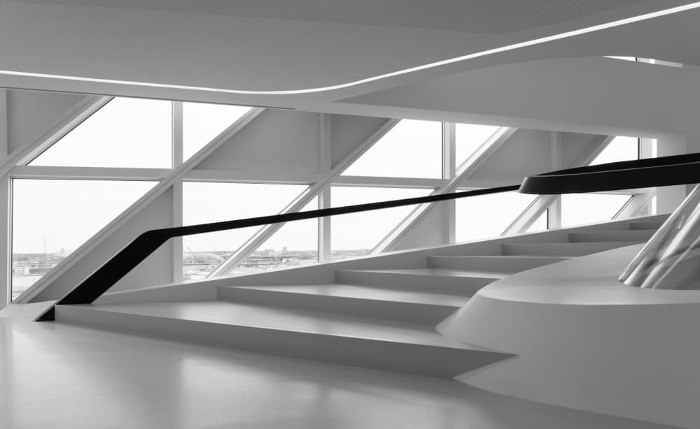 Modern Staircase View by Els Keurlinckx — canvas wall art