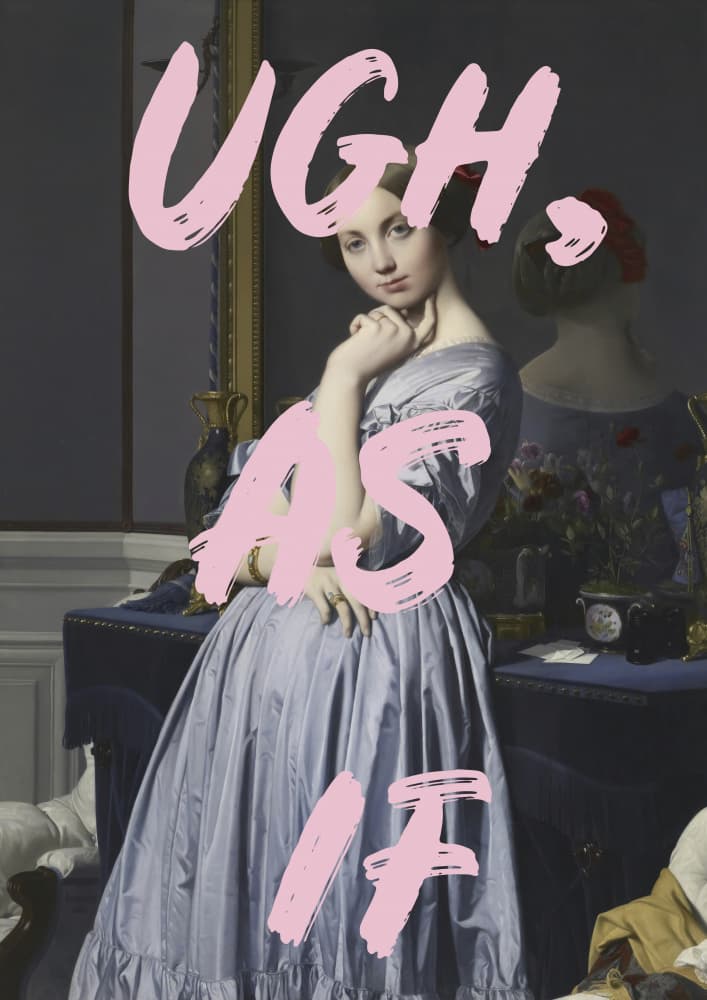 Sassy Classic Portrait by Talitha McQueen — canvas wall art