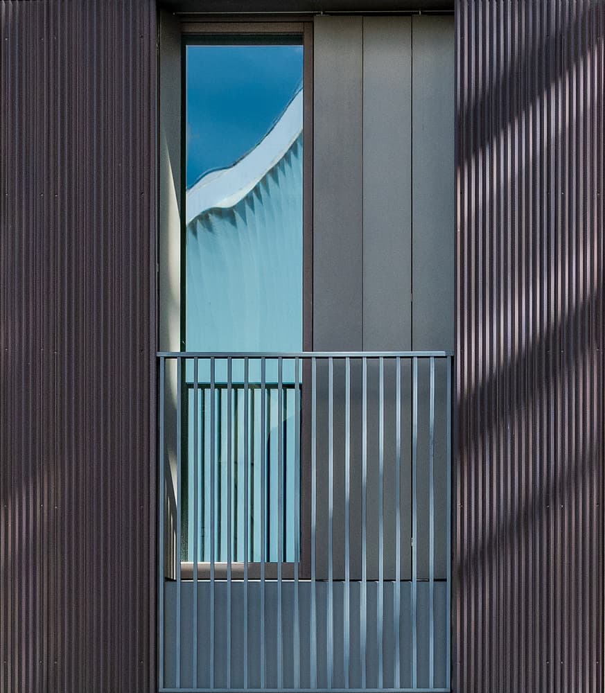 Modern Facade Reflection by Wayne Pearson — canvas wall art