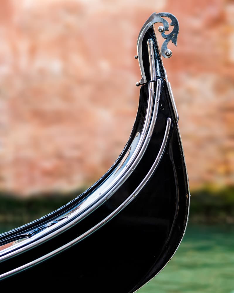 Venetian Gondola Prow by Jaroslaw Tomczak — canvas wall art