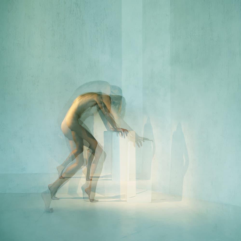 Ethereal Motion Figure by Yaroslav Vasiliev-Apostol — canvas wall art
