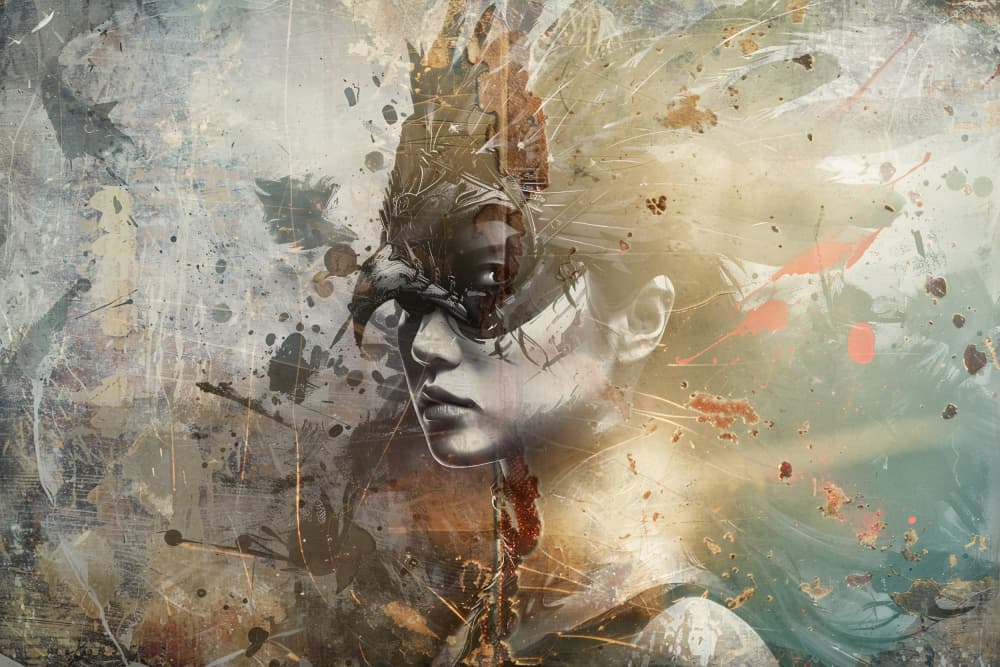 Regal Fantasy Warrior by Rafal Kulik — canvas wall art